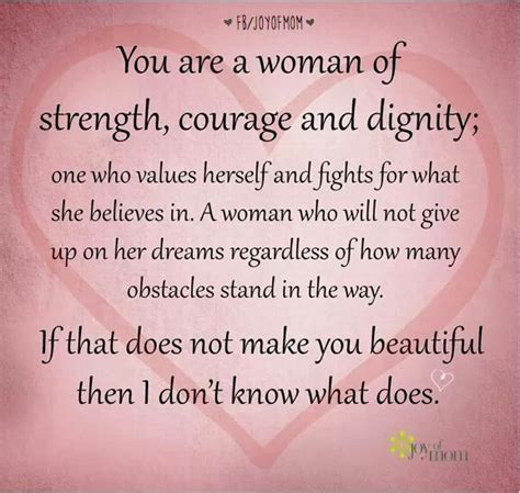 A Woman Of Strength Courage And Dignity Quotes Words Of Wisdom