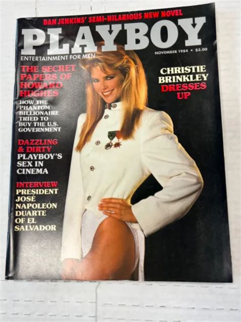Vintage Playboy November Roberta Vasquez Centerfold Christie