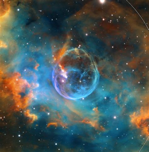 The Bubble Nebula Ngc 7635 Crop Center Details Sho Bogdan Jarzyna