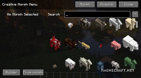 Shape Shifter Mod Minecraft Morph Mod For Minecraft 1 17 1 1 16 5 1