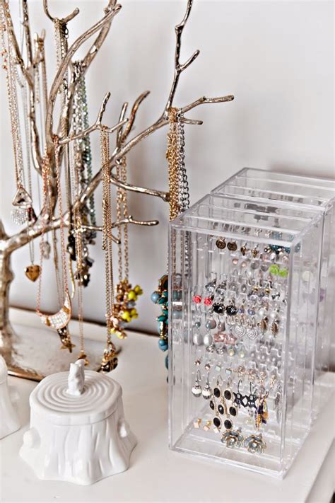 It's made with inexpensive pvc pipes and a wood the perfect petite workspace for a small dorm room, this chic diy desk drops down when you need it and. Decorative Jewelry Organizers That Will Help You Store ...