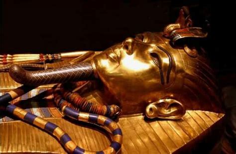 Third Innermost Sarcophagus Of Tutankhamen Pure Gold Cairo Egypt