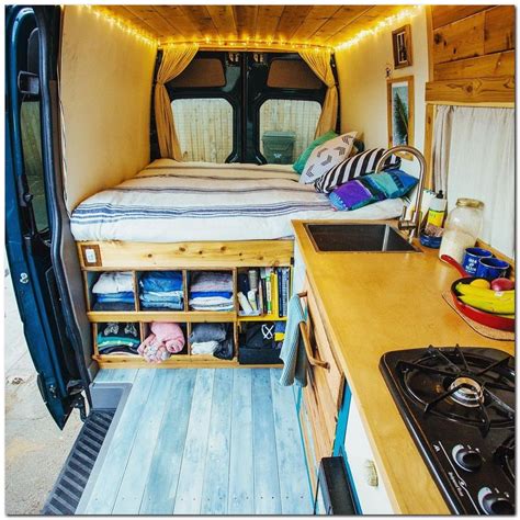 60 Simple But Cozy Camper Van Interior Ideas The Urban Interior