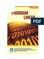 Bahan Ajar Matematika Wajib Materi Program Linear Kelas XI | PDF