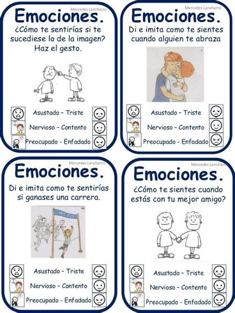Trabajando Las Emociones Emociones Preescolares Educacion Emocional