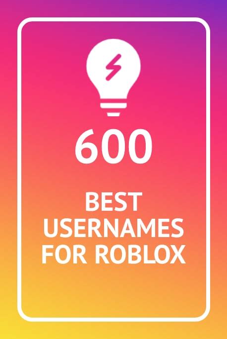 Best Roblox Usernames 2023 Generator 600 Ideas For Boys And Girls