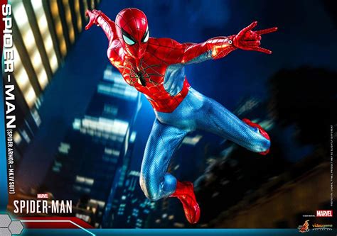 Hot Toys Marvel Spider Man Game Spider Man Spider Armor Mk Iv Suit 1