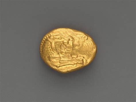 Gold Stater Lydian Archaic The Metropolitan Museum Of Art