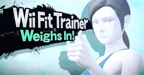 La Entrenadora De Wii Fit Se Integrará Al Nuevo Super Smash Bros E3 Fayerwayer