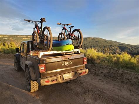 Jeep Gladiator Bike Rack With Tonneau Cover