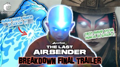 Fiks Muncul Avatar Kyoshi Dan Avatar Kuruk Di Final Trailer Live