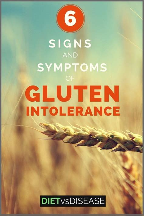 6 Signs And Symptoms Of Gluten Intolerance