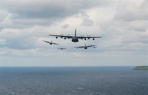 Mc 130j Commandos Gang Up For 1st Sos Flight Of The Flock Theyre
