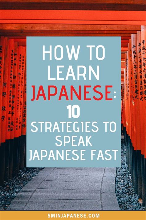 An Orange And Blue Gate With The Words How To Learn Japanese 10 Stages