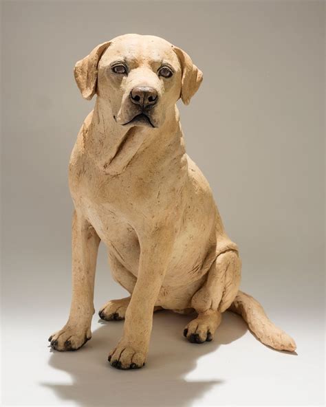 Labrador Sculpture I Was Commissioned To Make Three Posthumous