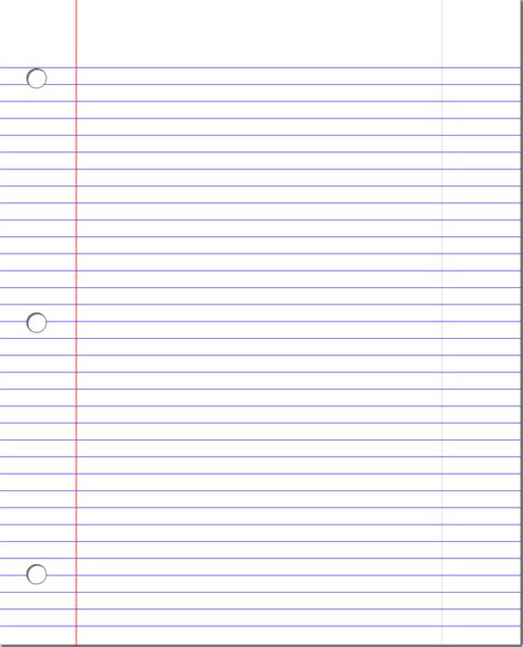 Clipart Lined Paper