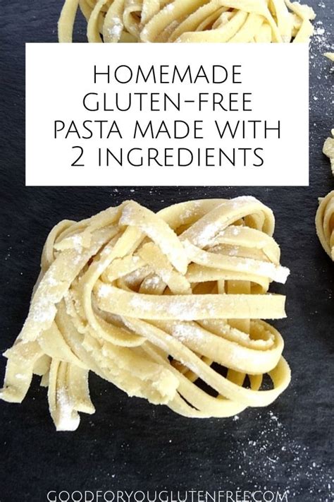 Two Ingredient Gluten Free Pasta Dough Artofit