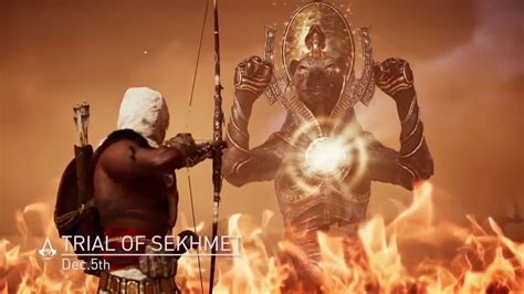 Assassin S Creed Origins Official Trials Of The Gods Sekhmet Trailer