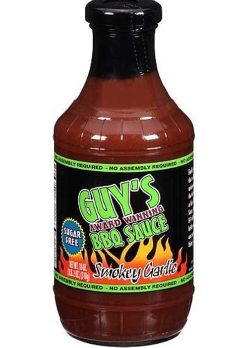 Guy Fieri Smokey Garlic Bbq Sauce Oz G Amazon Co Uk Grocery