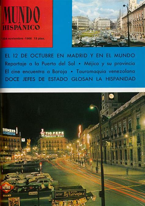 Mundo Hispánico Núm 224 Noviembre 1966 Biblioteca Virtual Miguel