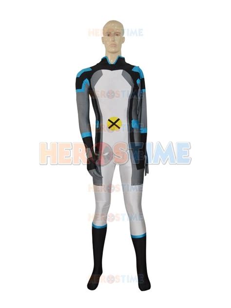 2016 New Cool Cyclops X Men Superhero Costume Lycra Spandex Zentai Male