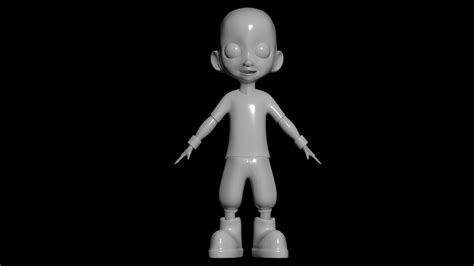 Artstation 3d Cartoon Character Model
