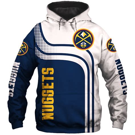 Denver Nuggets Hoodie 3d Cheap Basketball Sweatshirt For Fans Jack