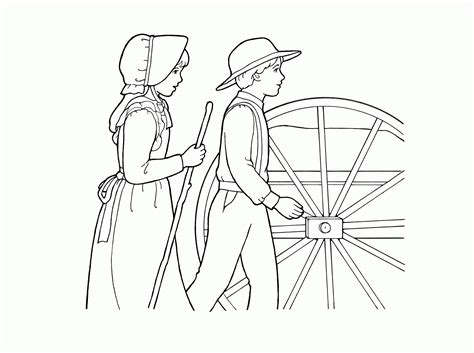 Download the barn owl coloring page 1. American Pioneer Coloring Pages - Coloring Home