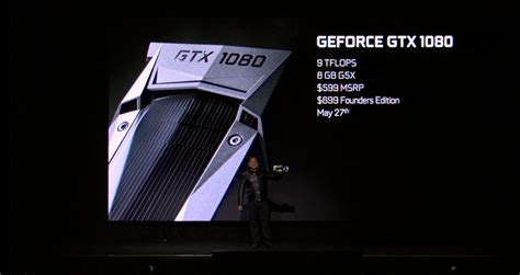 Nvidia Geforce Gtx 1080 And Gtx 1070 Announced Pc Perspective