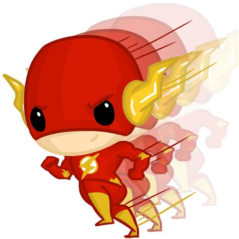 Super Chibis The Flash Wally West By Ijen Ekusas On Deviantart