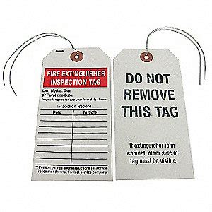 Check spelling or type a new query. BADGER TAG & LABEL CORP FIRE EXTINGUISHER INSPECTION TAG,PK25 - Inspection Tags - GUS30ZC76 ...