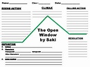The Open Window - Plot Diagram Worksheet by Eden of Knowledge | TPT