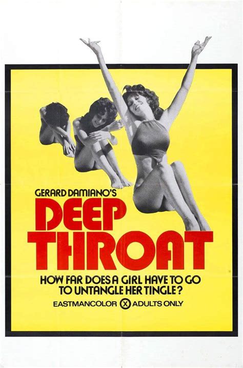 Deep Throat Movie Poster Liber Elmeri