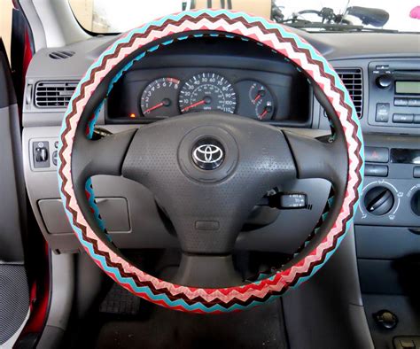 Maybe you would like to learn more about one of these? Corner Window Crafts: DIY Steering Wheel Cover