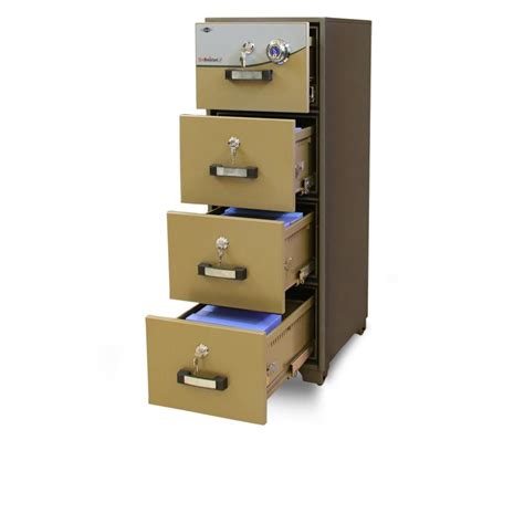 Digital Fire Proof Cabinets Four Drawers Safes And Office Security Systems Ltd