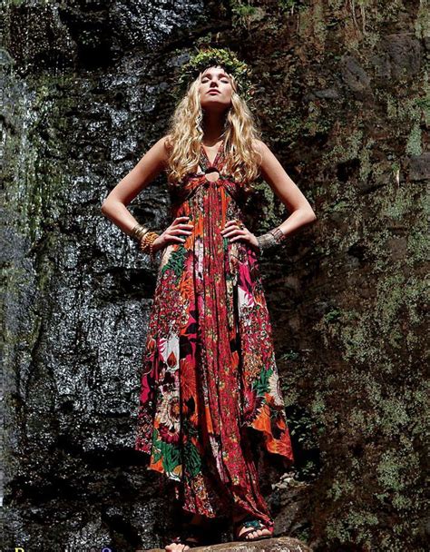 Style Hippie Chic Bohemian Gypsy Style Hippy Chic Bohemian Dress