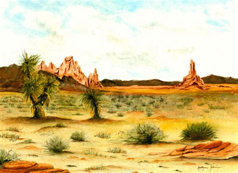 Desert Watercolor Paintings At Explore Collection