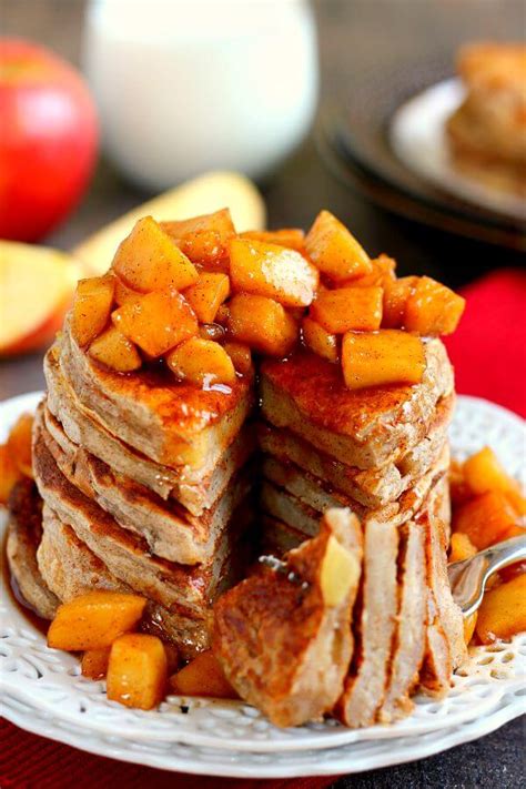Apple Cinnamon Pancakes Pumpkin N Spice