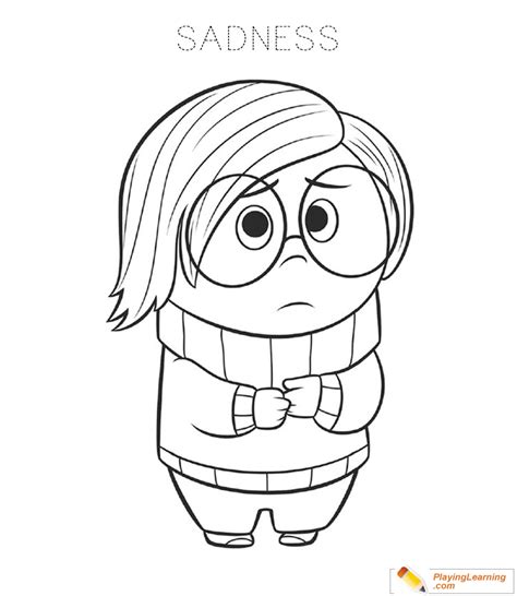 Inside Out Movie Coloring Page 11 | Free Inside Out Movie Coloring Page