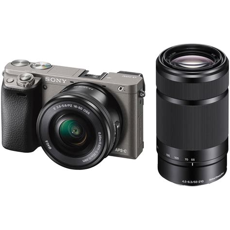 Buy Sony A6000 16 50mm And 55 210mm Twin Lens Kit Best Price Online