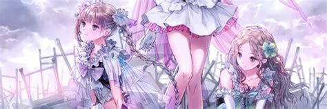 Blue Reflection Official Visual Collection Art Book Includes Special