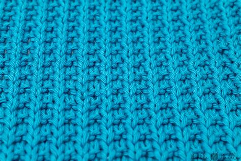 How To Knit The Broken Rib Stitch Step By Step For Beginners Video