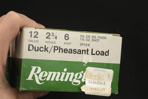 Remington 225x 12 Gauge Ammunition Rem Duck Pheasant Load 2 3 4 1 1 4