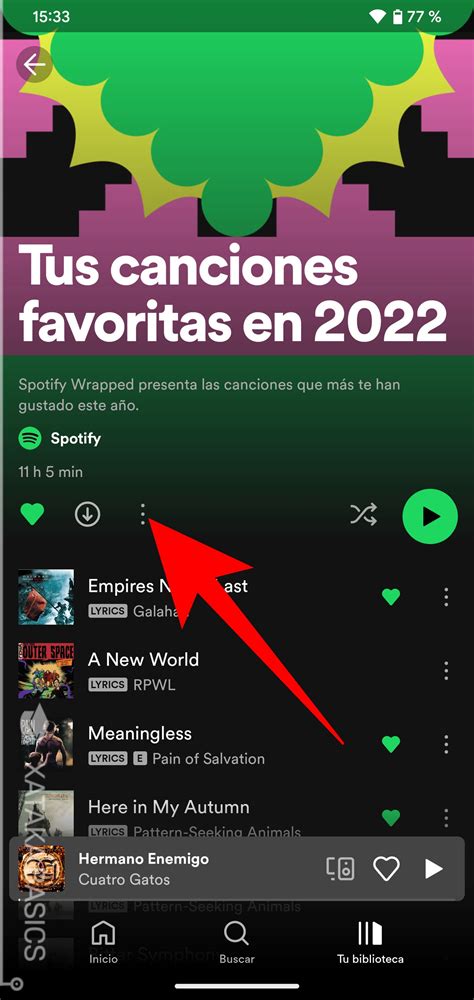 Spotify Wrapped 2022 Cómo Compartir Tu Playlist De Las 100 Canciones