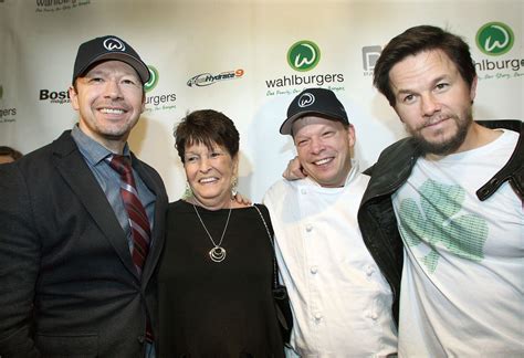 wahlbergs celebrate their burger joint opening the boston globe