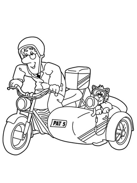 Postman Pat Coloring Pages Coloring Pages