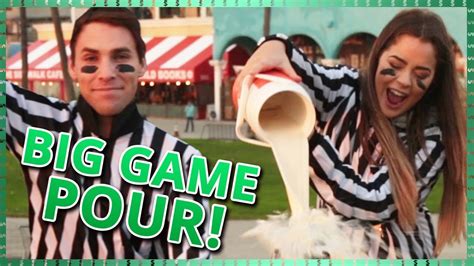 Big Game Pour Challenge Do It For The Dough W Tessa Brooks And Tristan Tales Youtube