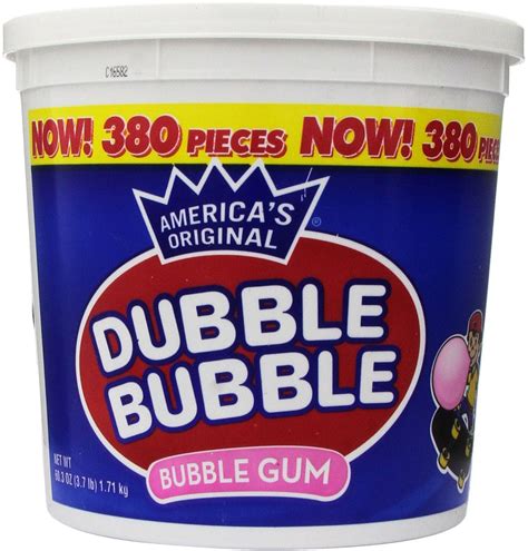 Americas Original Dubble Bubble Bubble Gum 380 Ct —