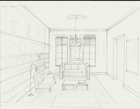 Interior Design Concept Sketches On Behance