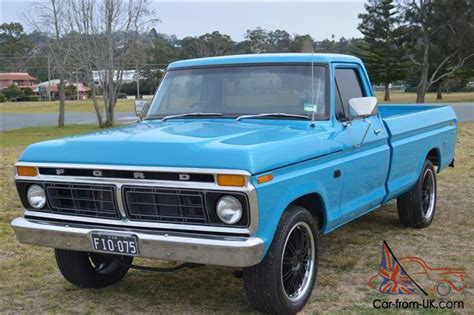 Ford F100 1976 Ute 3 Sp Automatic 4 1l Carb